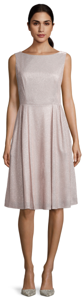 Cocktailkleid in Silver-Beige