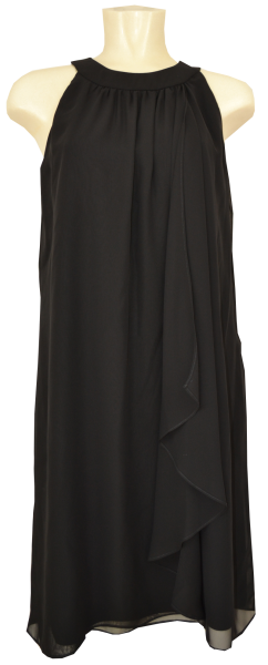 Mittellanges Kleid in jet black