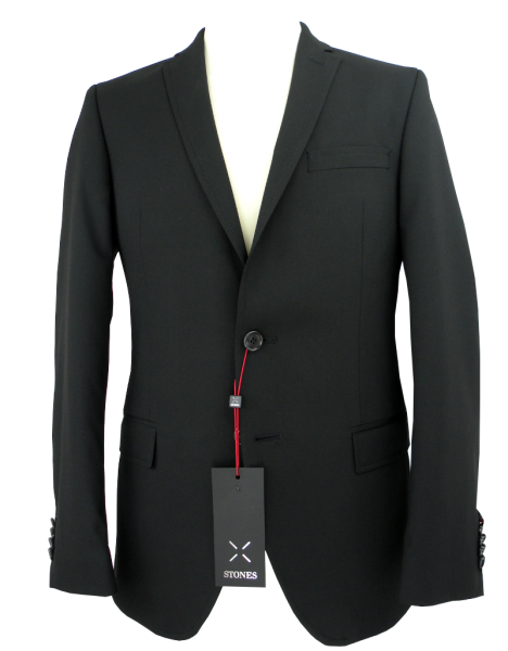 SLIM FIT Blazer in schwarz