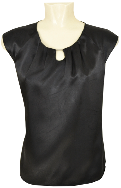 Top festlich in schwarz