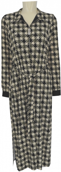 Langes Kleid mit Bändchen