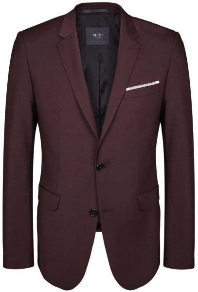 Anzug Blazer EXTRA SLIM FIT in dunkel rot