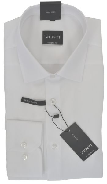 Slim Fit Businesshemd in Weiß