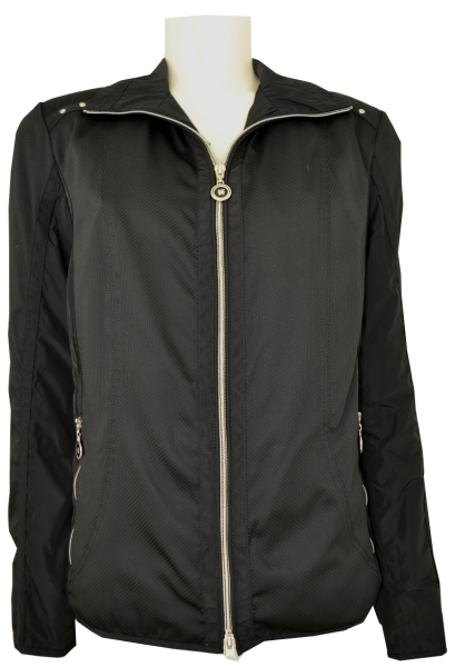 Leichte Outdoor Jacke in schwarz