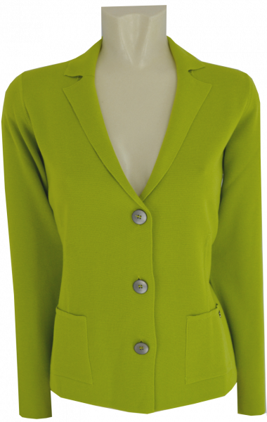 Strickjacke in pistazie