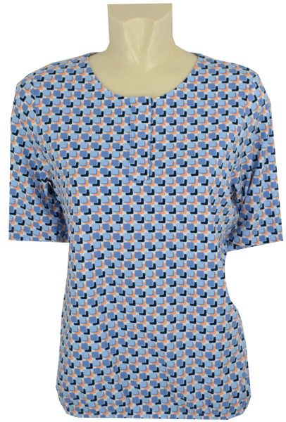 1/2 Arm T-Shirt in mehrfarbig gemustert