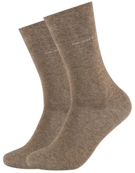 Socken in caramel melange