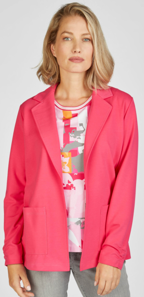 Blazer Leicht Jacke in magenta