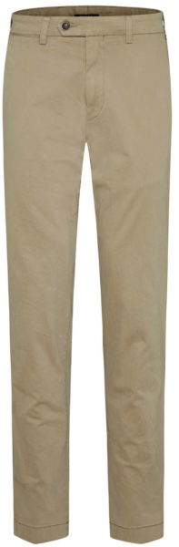 Baumwollhose in beige-braun