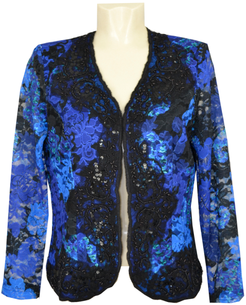 1/1 Arm Blazer in mehrfarbig gemustert