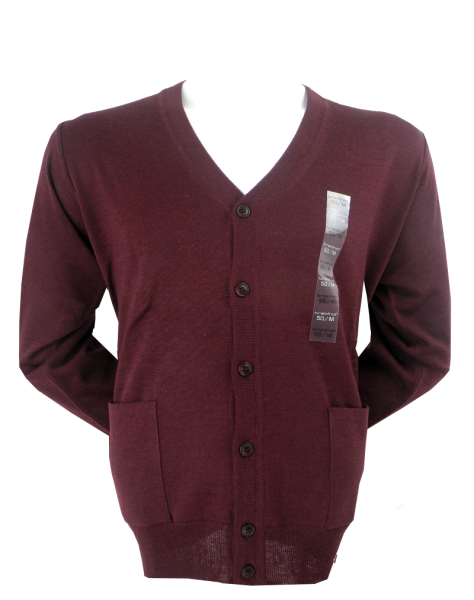 Strickjacke in weinmouline