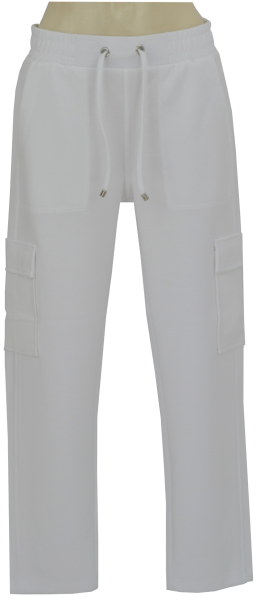7/8 Freizeit Jersey Hose in weiß