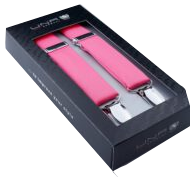Hosenträger in pink
