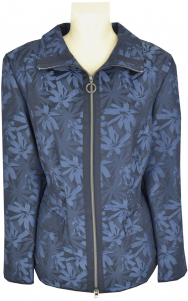 Leichte Outdoor Jacke in dunkel blau-petrol