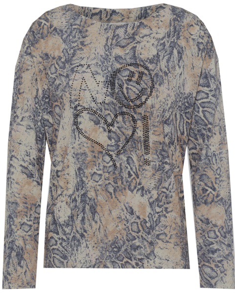 Leichter Pullover mit Print