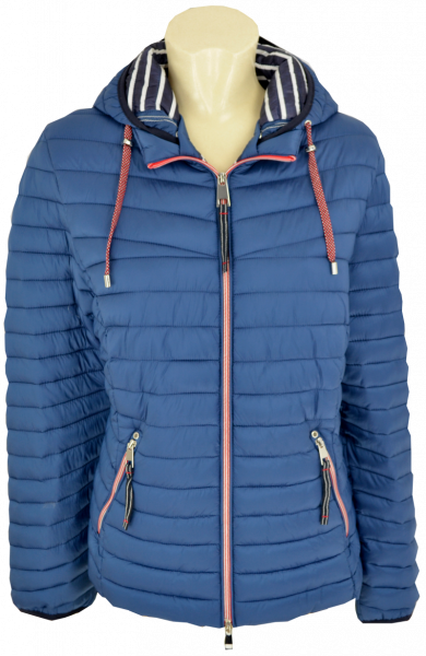 Leichte Steppjacke in capriblau