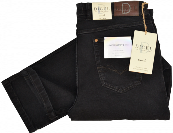 CASUAL Denim Jeans in schwarz