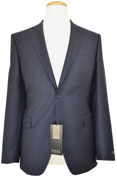 Anzug Blazer in dunkel Blau mit feiner Körnung