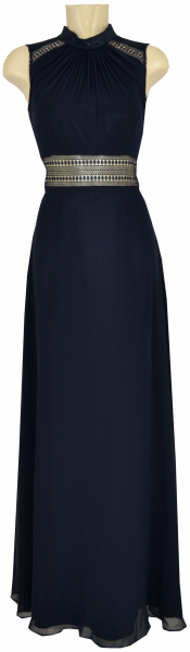 Langes Ballkleid in hot night sky