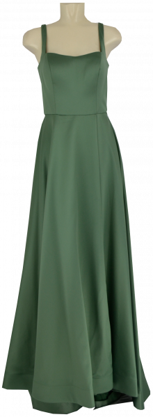 Langes Ballkleid in gentle green