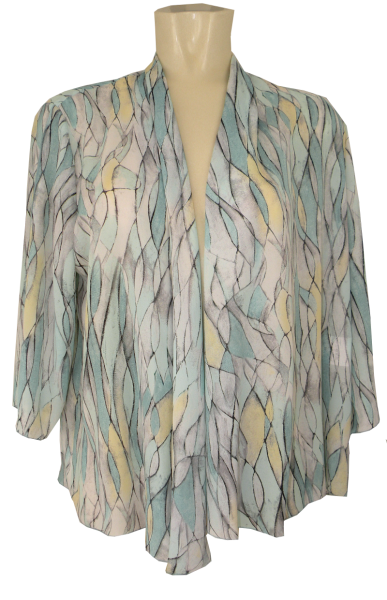 3/4 Arm Blusenjacke