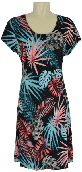 Sommerliches Kleid mit floralem Print