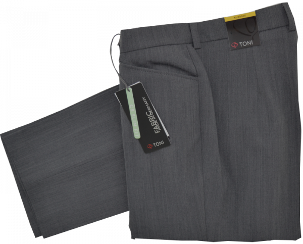 Woll Stoffhose in anthrazit