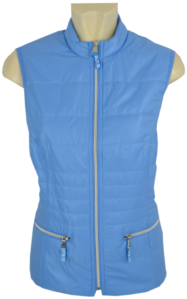 Steppweste in bleu