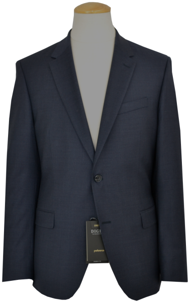 Anzug Blazer in dunkel blau mit Struktur
