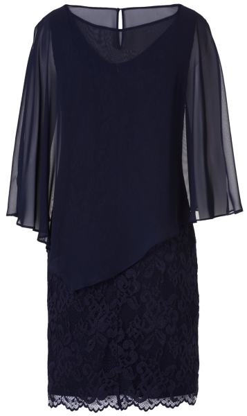Mittellanges Kleid in night sky
